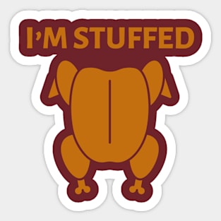 Thanksgiving Funny Sticker